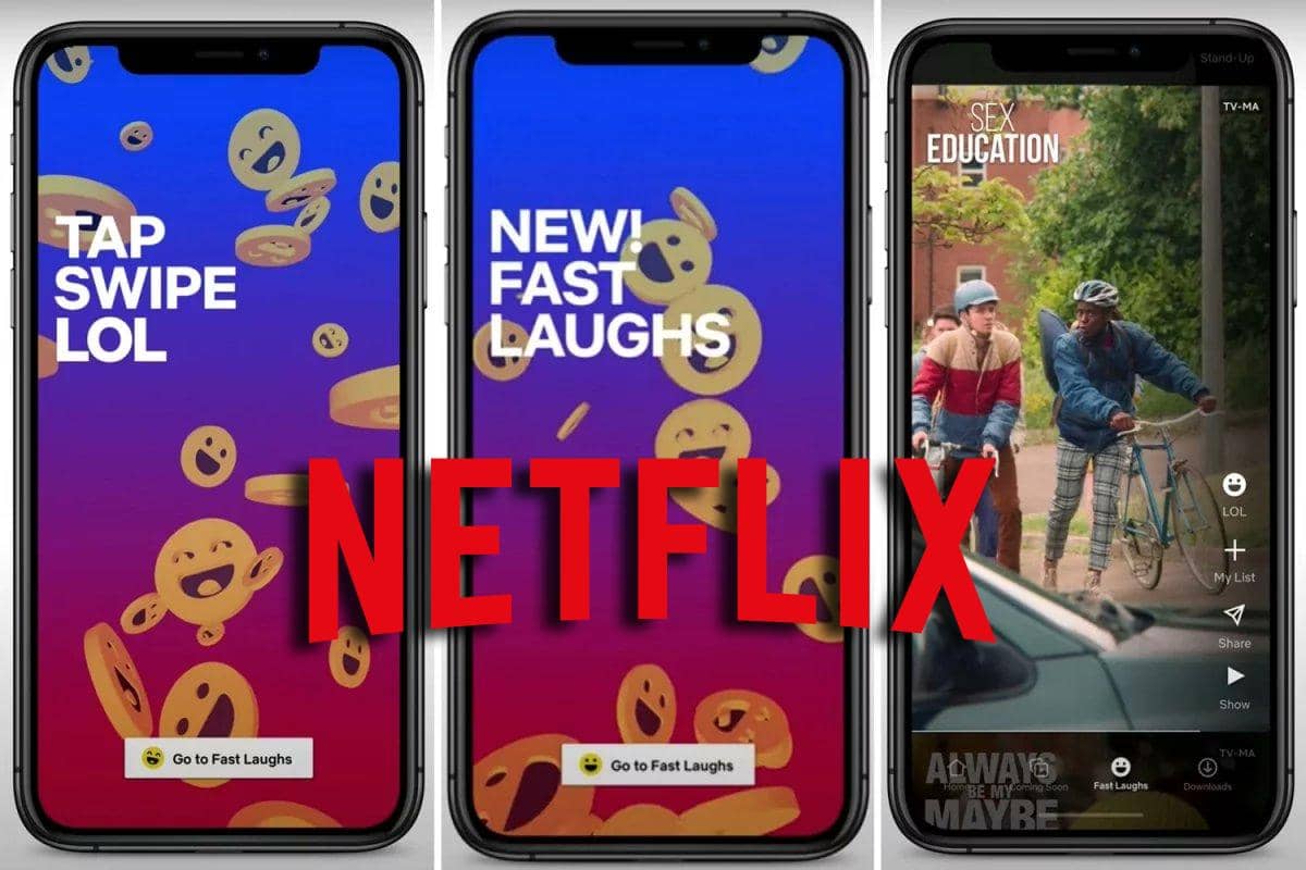 Netflix competirá con TikTok gracias a su aplicación Fast Laughs
